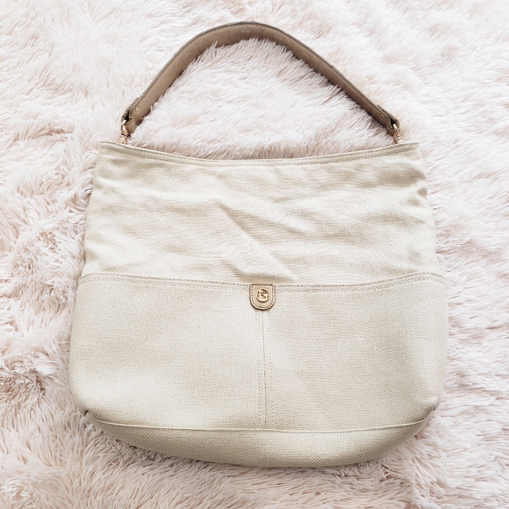 Spartina 449 linen hobo cream colored